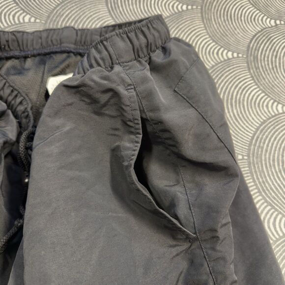 American Apparel Inc Lined Utility Pants Zippers 4 Ply Nylon Black Men L EUC - Picture 4 of 12